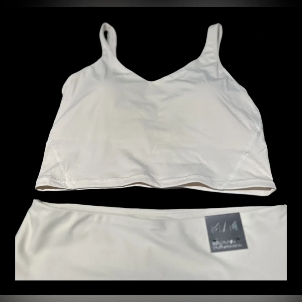 NWT Infinite Performance Set | Biker Shorts | Sports Bra | Both pieces - Picture 4 of 5